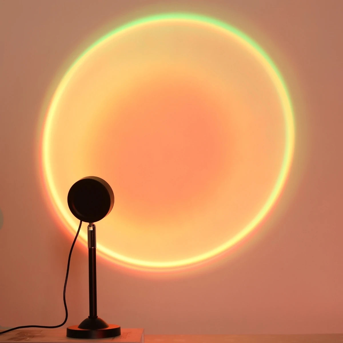 Sunset Projection Lamp — Warm Glow USB Night Light | VibeLux