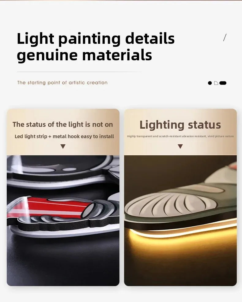 LED Moon Wall Clock — Silent Glowing Room Decor | VibeLux