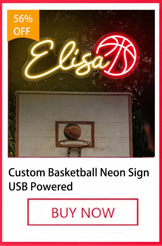 Custom LED Neon Name Sign — Personalized Wall Decor for Kids & Teens | VibeLux