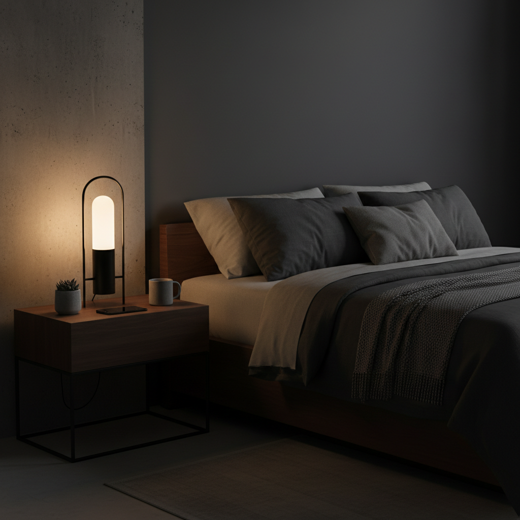 Smart LED Bulb warm white bedroom ambiance
