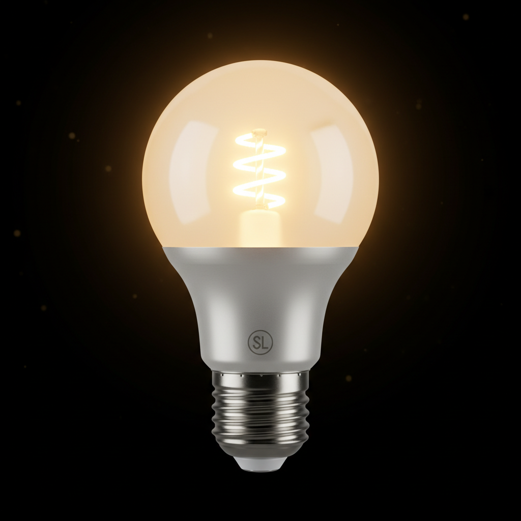 Smart LED Bulb product close up E27